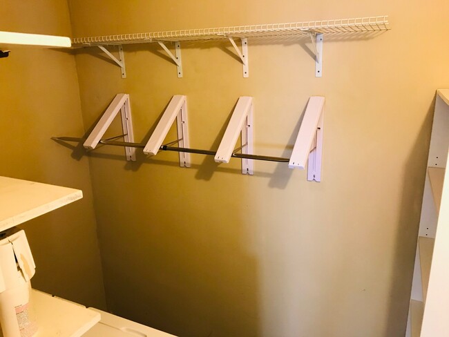 Clothes Hangers and Additional Storage - 2627 Manning Ave