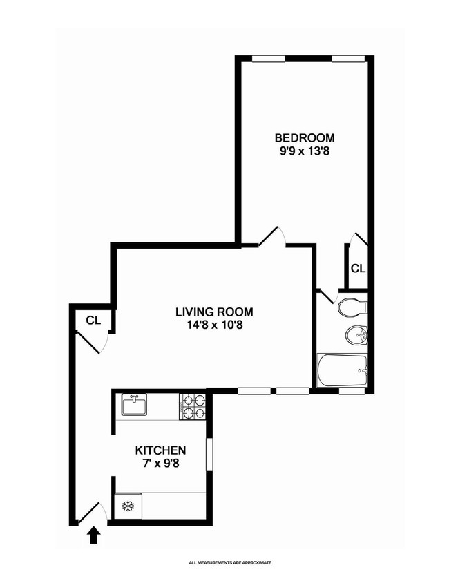 Apt 4E Floor Plan - Invincible Court