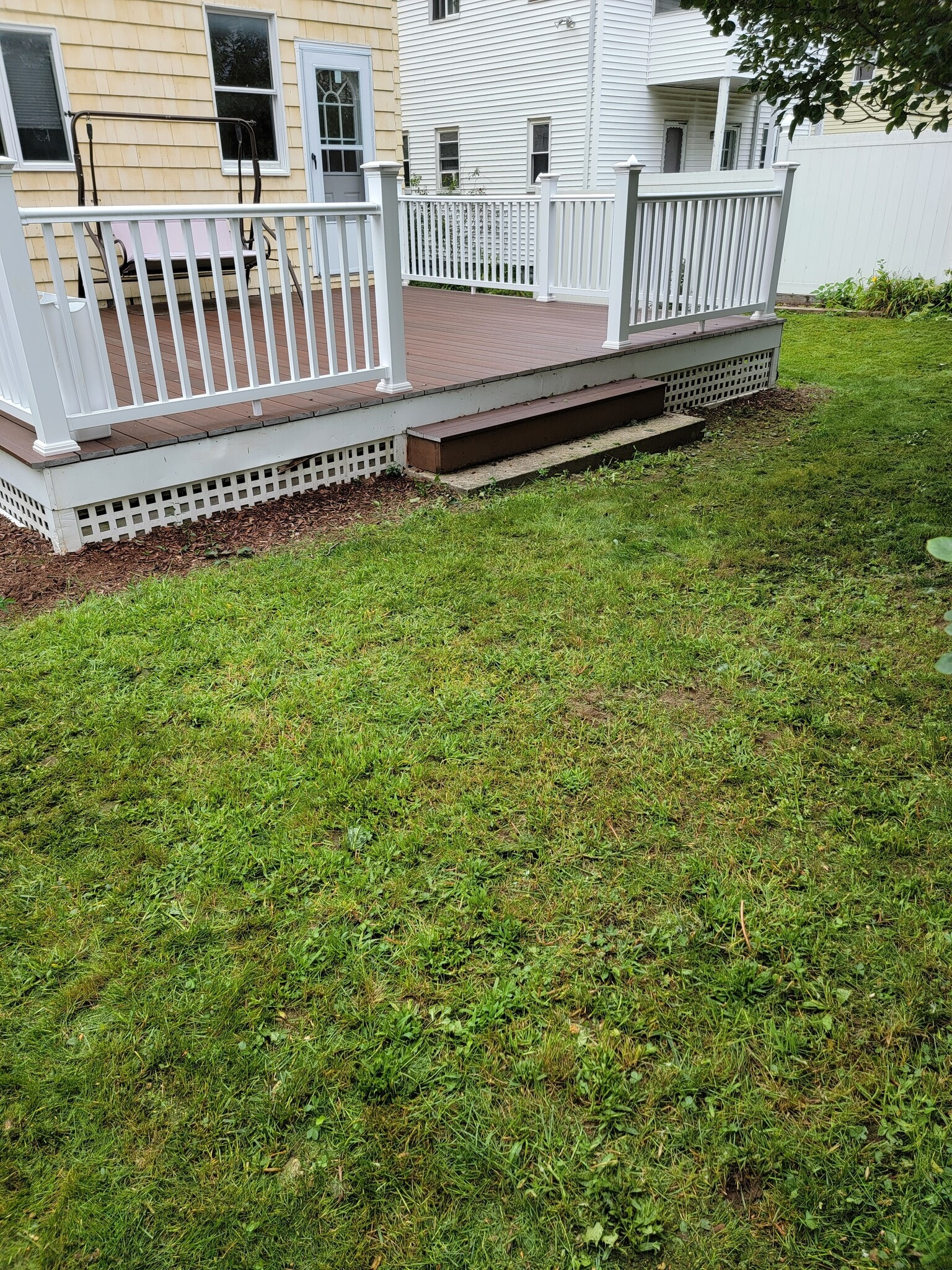 Shared deck and backyard - 90 North St