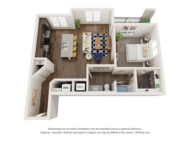 Floorplan - Royster Commons Apartment Homes