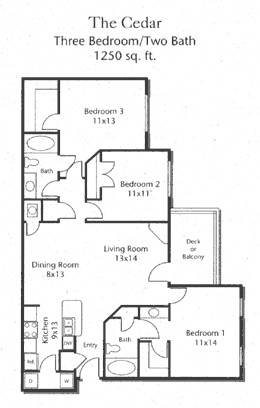 Floorplan - Meridian Oaks