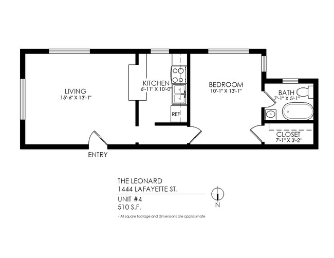 Floorplan - The Leonard