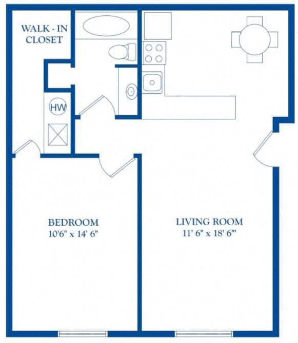 Floorplan - Tuscany Village Apartments