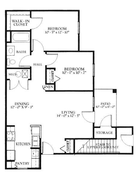 Floorplan - Falcon Woods Apartments