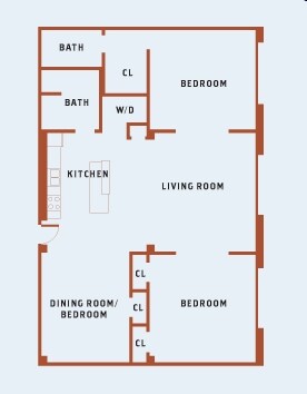 3BR/2BA - Crown Loft Condominiums
