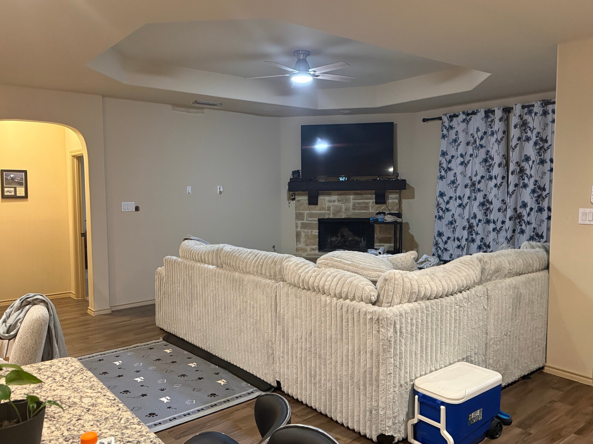 downstairs living room - 1829 Lark Ln