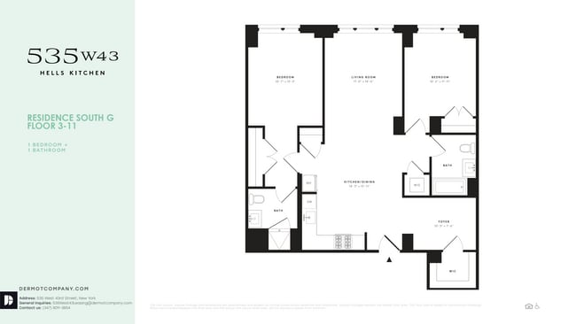 Floorplan - 535 W 43rd Street