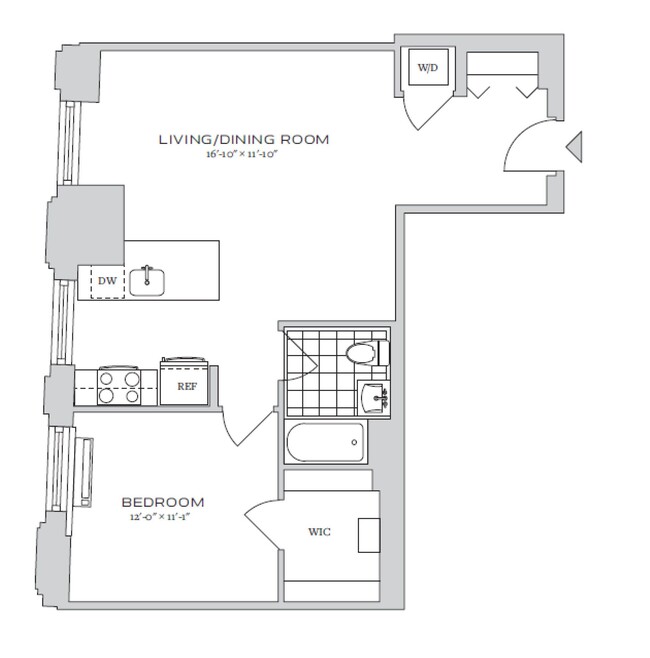 Floorplan - 70 Pine Apartments