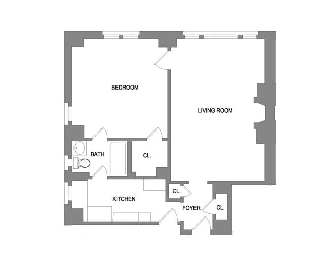 1BR/1BA - 15 Park Avenue
