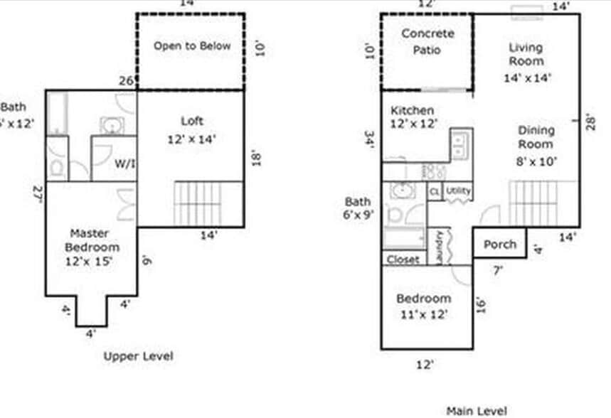 Total floor plan - 2172 S. Victor St.