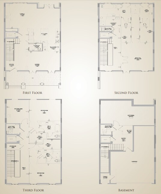 4BR/4.5BA - Regents Park at Peachtree Battle