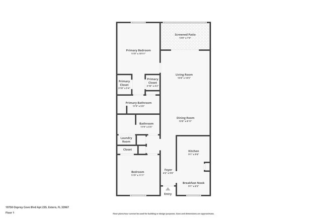 Building Photo - ** 2/2 Fully Furnished Annual Rental in Osprey Cove, Estero!