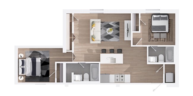 Floorplan - Colonial Flats