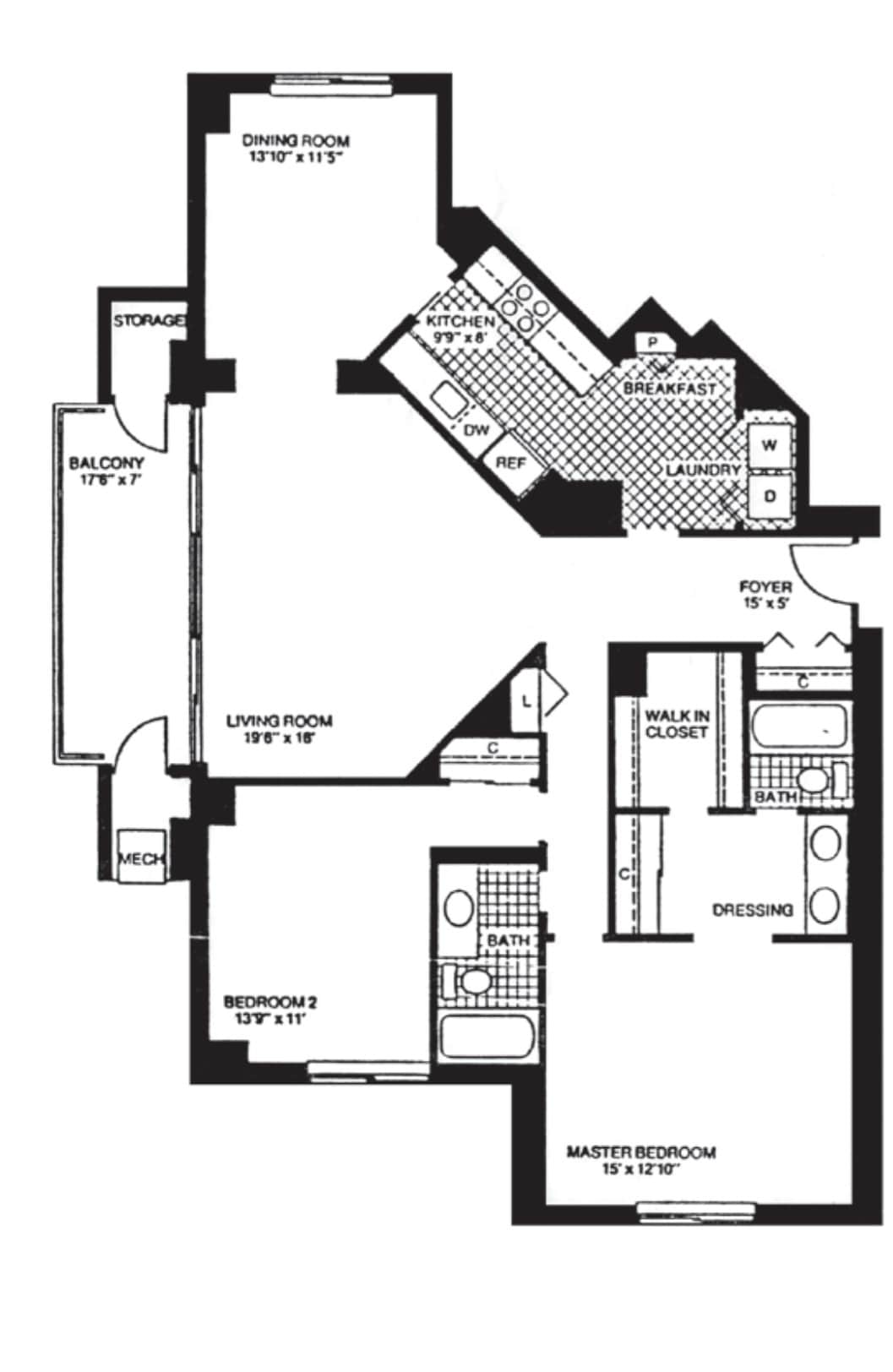 Floor plan - 5505 Seminary Rd