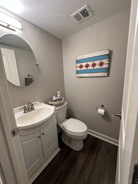 First floor half bathroom - 1846 N Hudson Ave