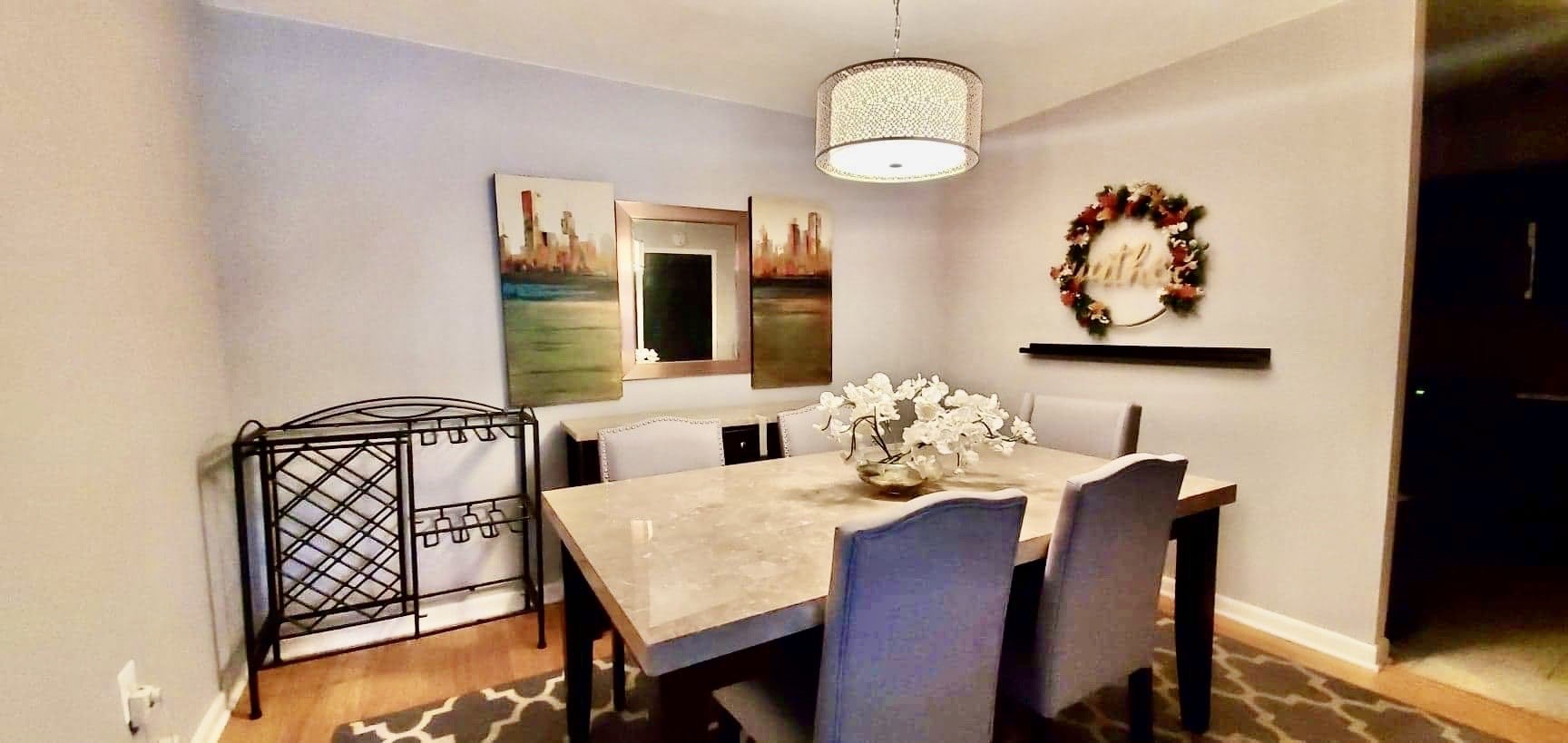 Dining Room- Furnished - 1300 Army Navy Dr