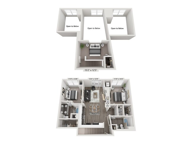 Floorplan - City Gate Apartment Homes