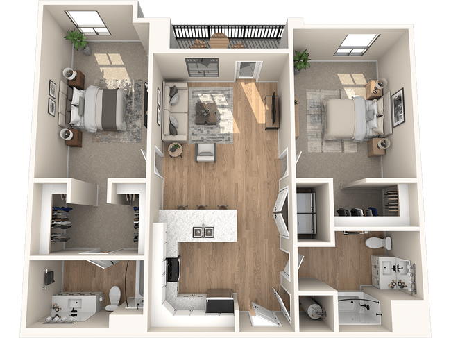 Floorplan - Solace at Ballpark Village