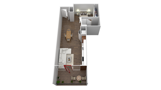 Floorplan - Flow Eastlake Apartments