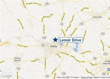 Aerial Photo - 1404 Lenoir Dr