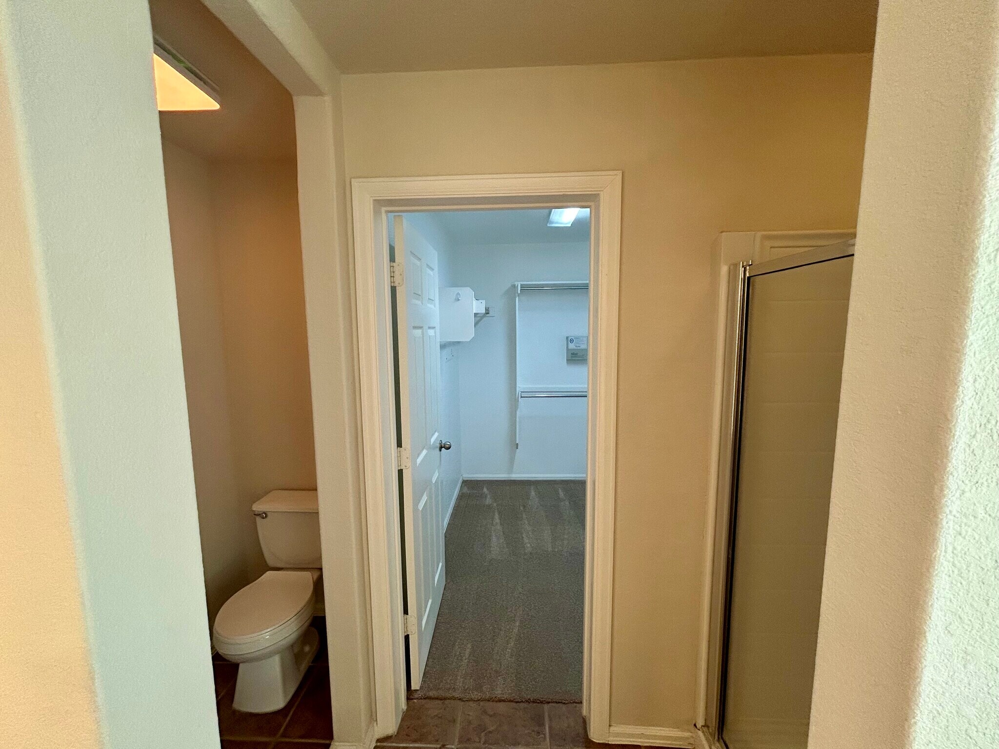 Primary Bathroom - toilet room, walk-in, shower - 1305 Sunflower Ln