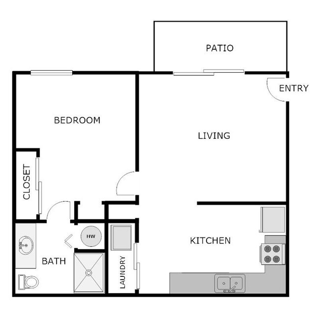 Floorplan - PARK RUN APARTMENTS