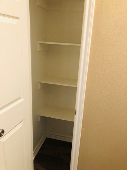 hall closet - 1630 Samples Rd