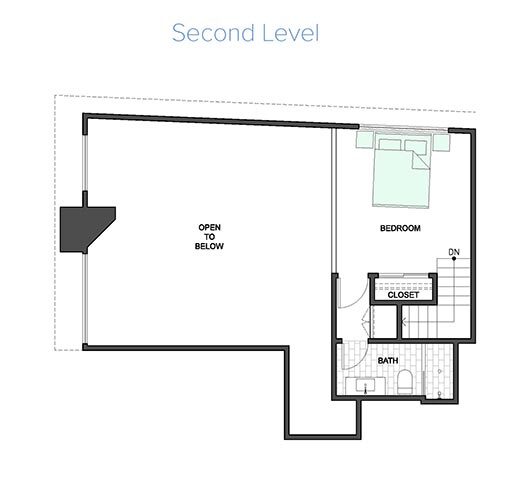 Floorplan - 888 Hilgard  Furnished Residences