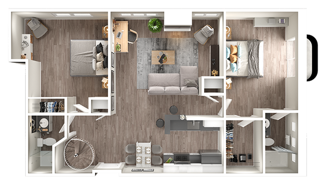 Floorplan - Vue Sherman Oaks