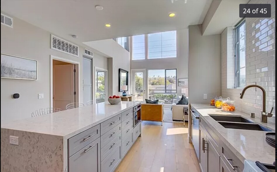 Kitchen and living room - 1920 S Pacific Coast Hwy