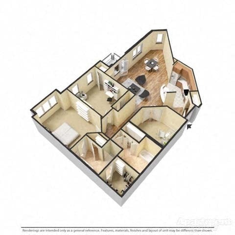 Floorplan - Glacier Valley at Reston Heights
