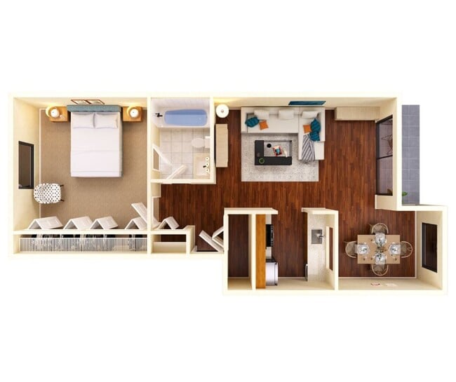 Floorplan - Village Square Apartments