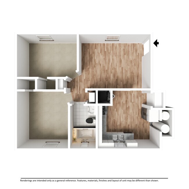 Floorplan - Colonial Square Apartments