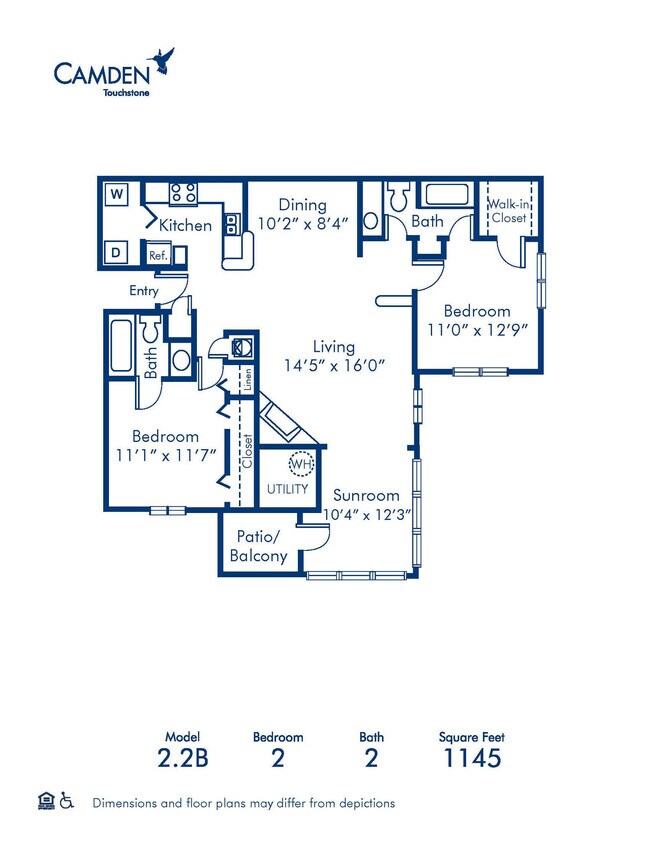 Floorplan - Camden Touchstone