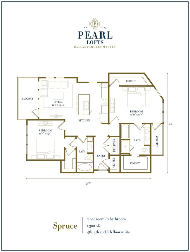 Floorplan - Pearl Lofts