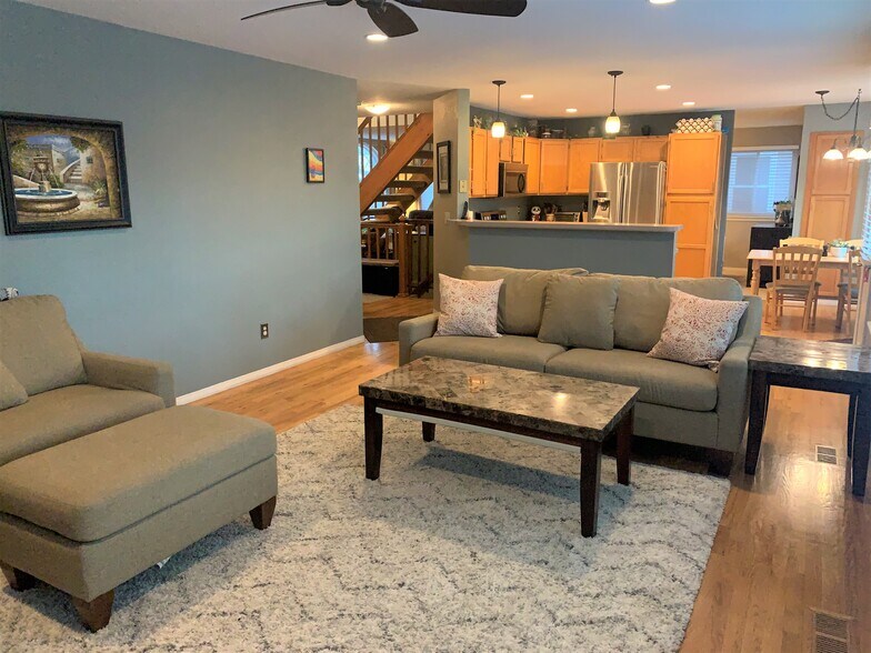Family Room looking towards kitchen - 5736 S. Garland Way