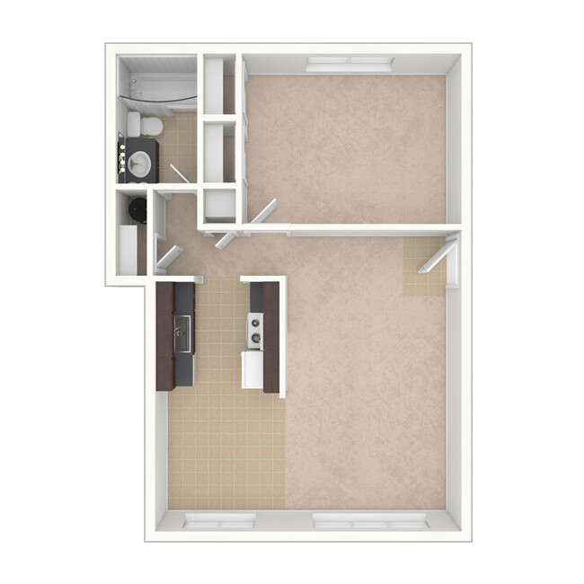 Floorplan - Arbor Place Apartments