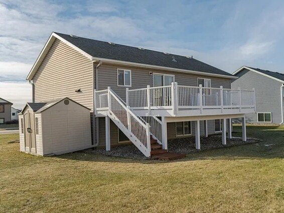 back view Shed has been moved - 5445 Florence Dr NW