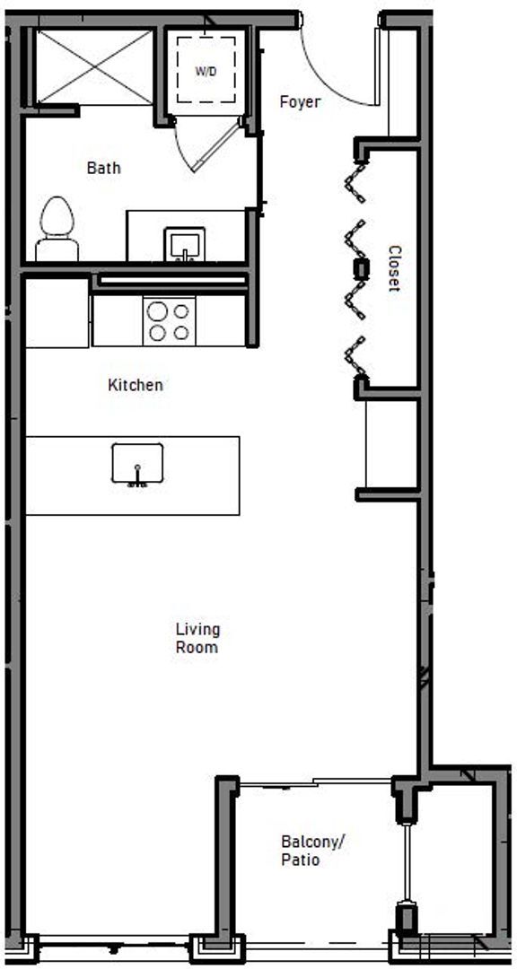 Building Photo - Stylish Studio Apartment | Watermark, Down...