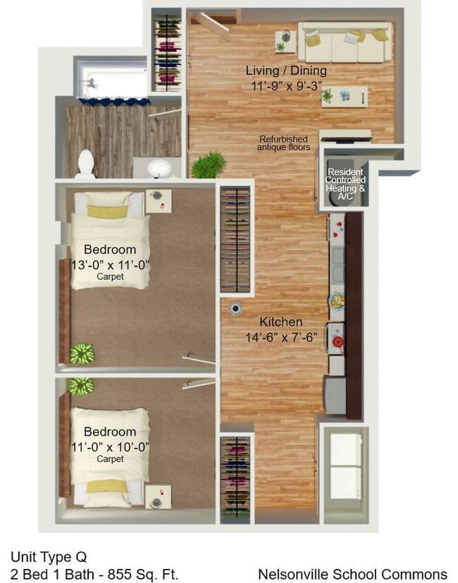 Floorplan - Nelsonville School Commons