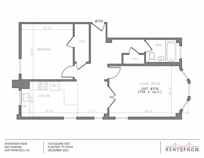 Floorplan - 500 Stanyan