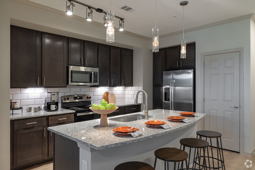 Kitchen - Grand Bay Apartments
