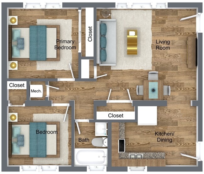 Floorplan - Brookside Crossing