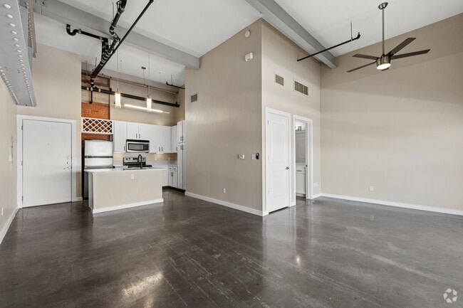 Studio - 682SF - Living /Bedroom - The Landmark