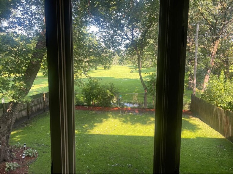 view from the kitchen - 5853 Winnetka Ave N