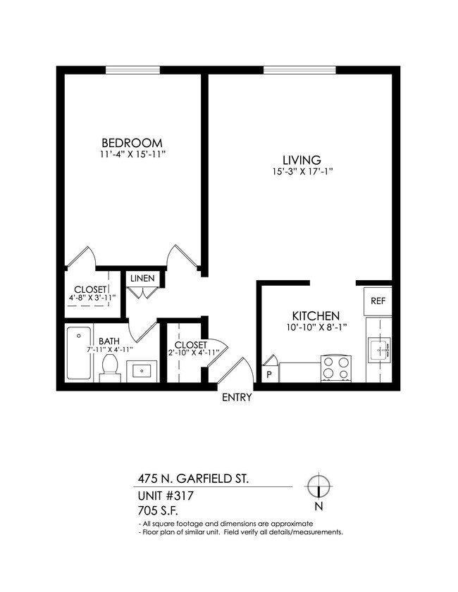 Floorplan - 475-501 Garfield