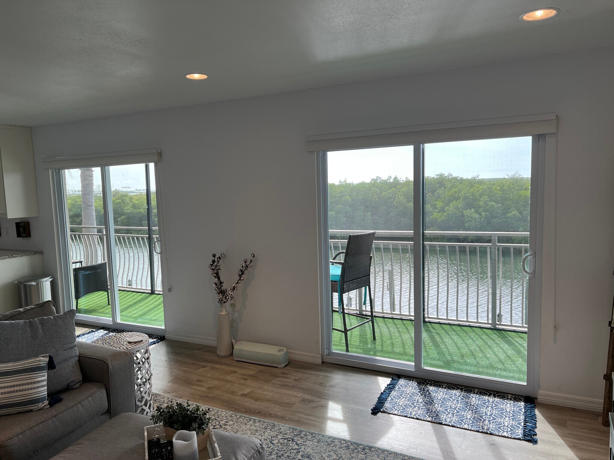 Waterfront views from living room - 8815 Bay Pointe Dr
