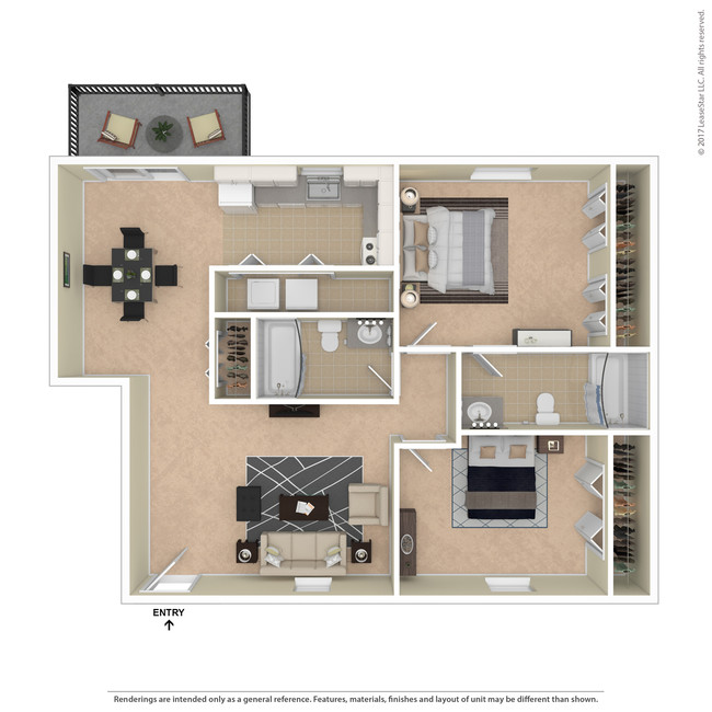 Floorplan - Apartments at Waterford