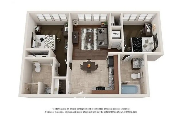 Floorplan - Friendly105 Apartments