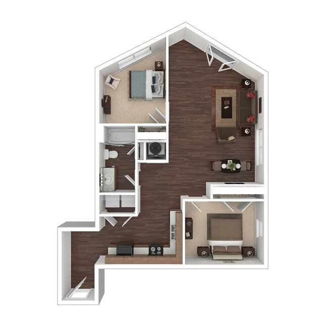 Floorplan - Carpenter Flats